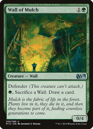 Wall of Mulch [Magic 2015] | Cards and Coasters CA