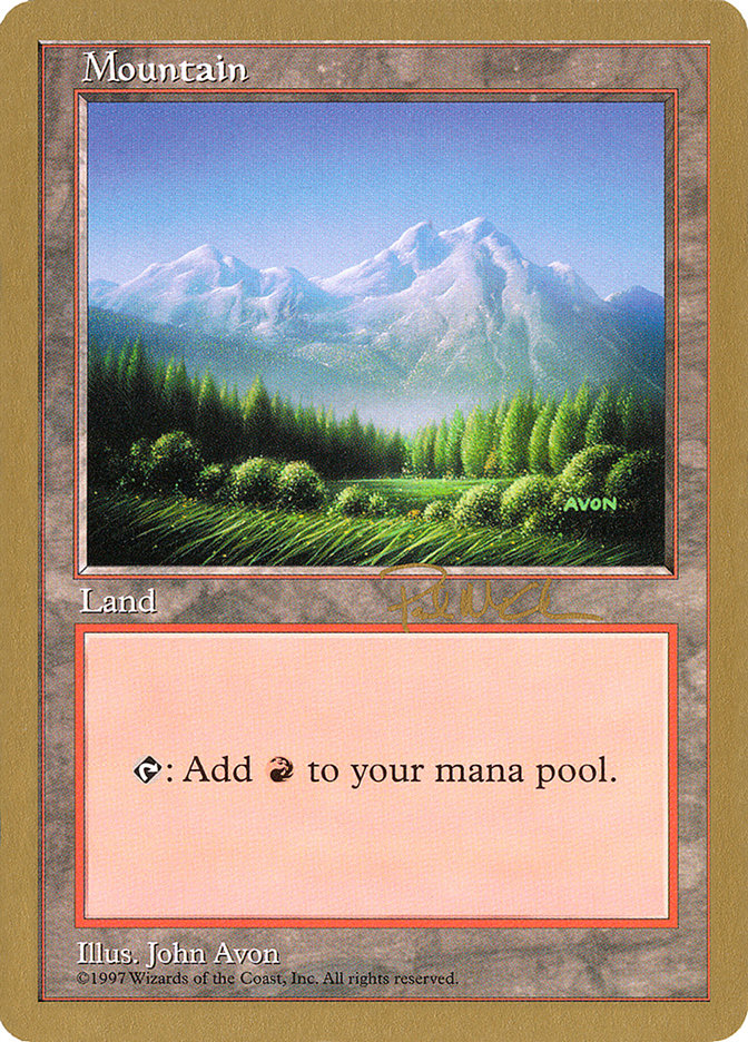 Mountain (pm443) (Paul McCabe) [World Championship Decks 1997] | Cards and Coasters CA