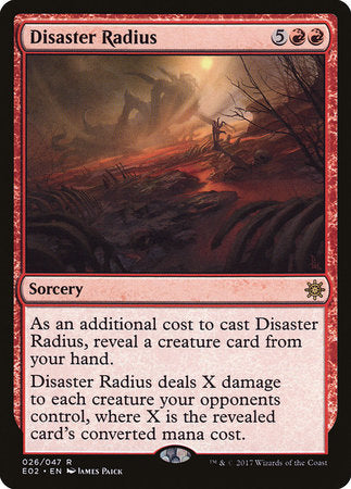 Disaster Radius [Explorers of Ixalan] | Cards and Coasters CA