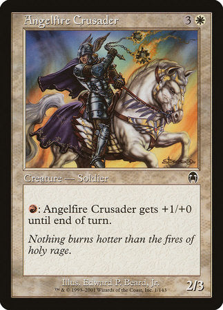 Angelfire Crusader [Apocalypse] | Cards and Coasters CA