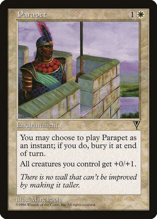 Parapet [Visions] | Cards and Coasters CA