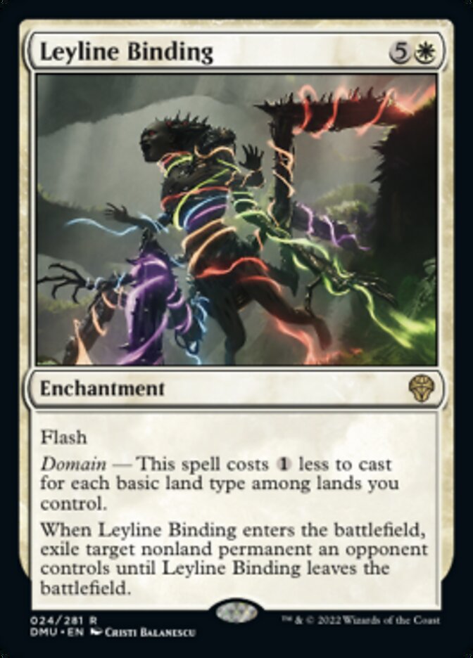 Leyline Binding [Dominaria United] | Cards and Coasters CA