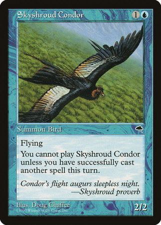 Skyshroud Condor [Tempest] | Cards and Coasters CA