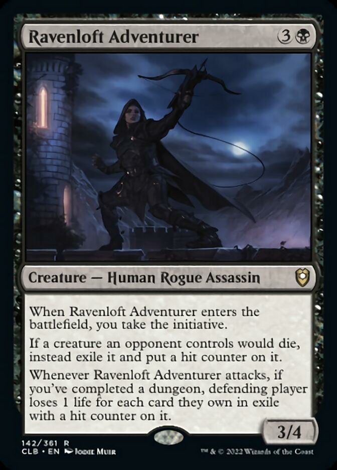 Ravenloft Adventurer [Commander Legends: Battle for Baldur's Gate] | Cards and Coasters CA