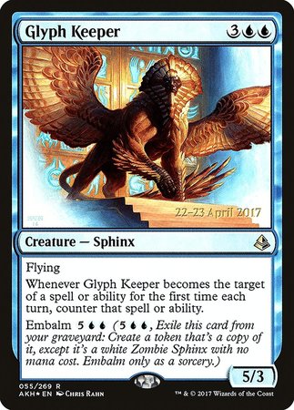 Glyph Keeper [Amonkhet Promos] | Cards and Coasters CA