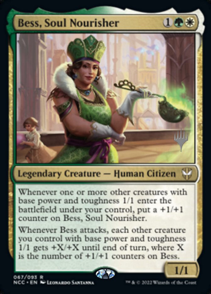 Bess, Soul Nourisher (Promo Pack) [Streets of New Capenna Commander Promos] | Cards and Coasters CA