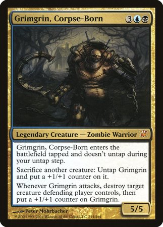 Grimgrin, Corpse-Born [Innistrad] | Cards and Coasters CA