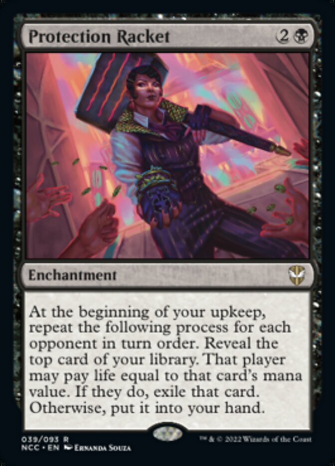 Protection Racket [Streets of New Capenna Commander] | Cards and Coasters CA