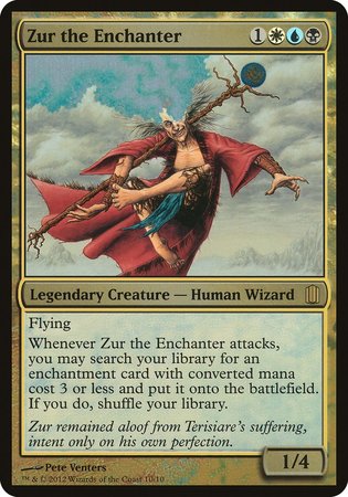 Zur the Enchanter (Commander's Arsenal) [Commander's Arsenal Oversized] | Cards and Coasters CA