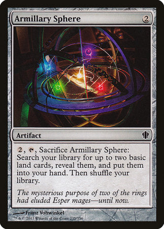 Armillary Sphere [Commander 2013] | Cards and Coasters CA