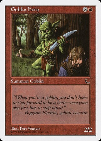 Goblin Hero [Anthologies] | Cards and Coasters CA