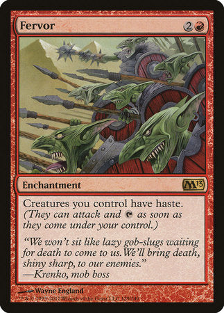 Fervor [Magic 2013] | Cards and Coasters CA
