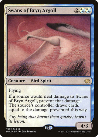 Swans of Bryn Argoll [Modern Masters 2015] | Cards and Coasters CA