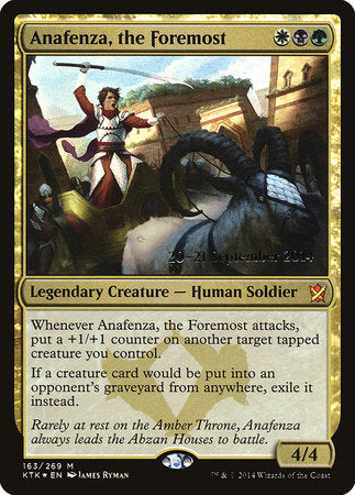 Anafenza, the Foremost [Khans of Tarkir Promos] | Cards and Coasters CA