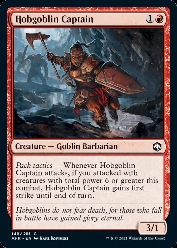 Hobgoblin Captain [Dungeons & Dragons: Adventures in the Forgotten Realms] | Cards and Coasters CA