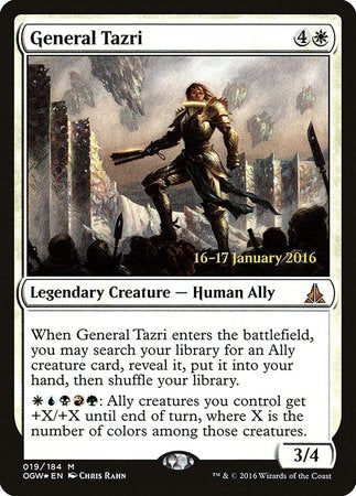 General Tazri [Oath of the Gatewatch Promos] | Cards and Coasters CA