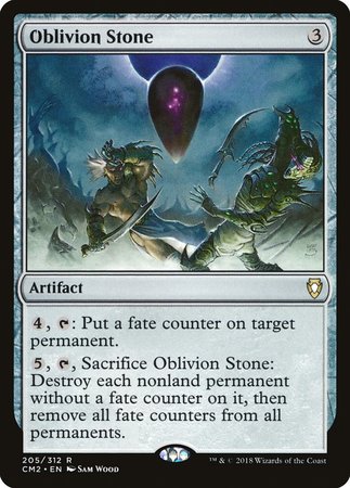 Oblivion Stone [Commander Anthology Volume II] | Cards and Coasters CA