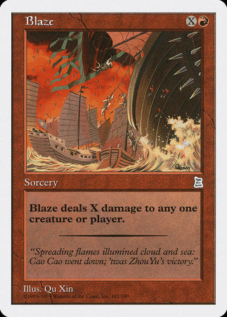 Blaze [Portal Three Kingdoms] | Cards and Coasters CA