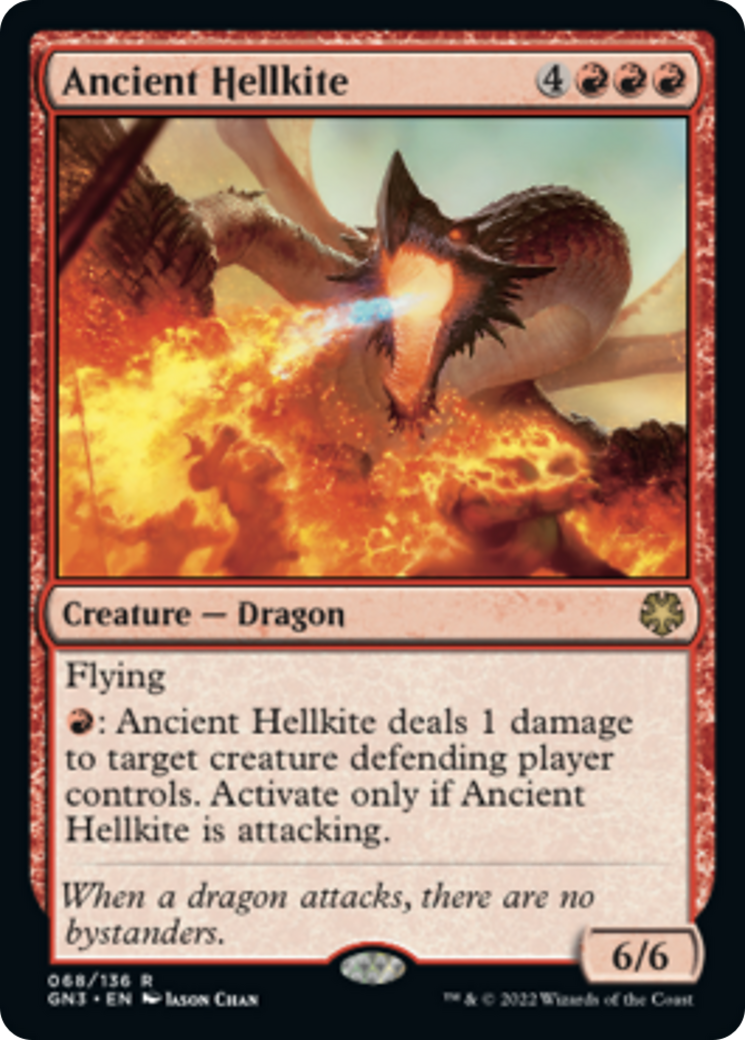 Ancient Hellkite [Game Night: Free-for-All] | Cards and Coasters CA