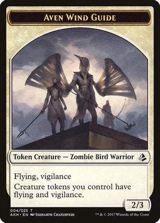 Aven Wind Guide Token [Amonkhet Tokens] | Cards and Coasters CA