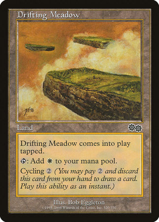 Drifting Meadow [Urza's Saga] | Cards and Coasters CA