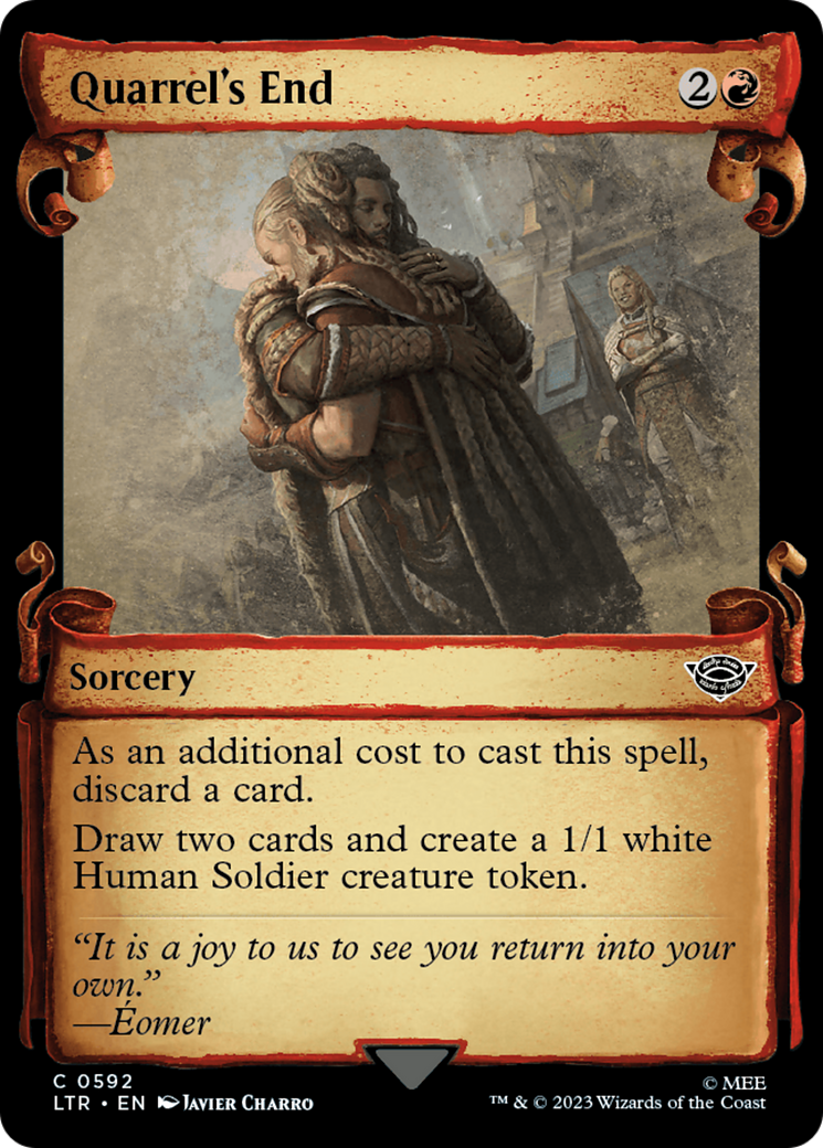 Quarrel's End [The Lord of the Rings: Tales of Middle-Earth Showcase Scrolls] | Cards and Coasters CA