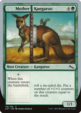 Mother Kangaroo [Unstable] | Cards and Coasters CA