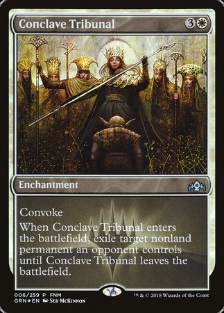 Conclave Tribunal [Guilds of Ravnica Promos] | Cards and Coasters CA