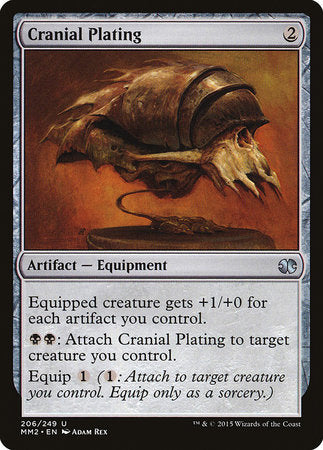 Cranial Plating [Modern Masters 2015] | Cards and Coasters CA