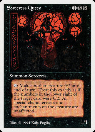 Sorceress Queen [Summer Magic / Edgar] | Cards and Coasters CA