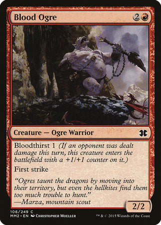 Blood Ogre [Modern Masters 2015] | Cards and Coasters CA