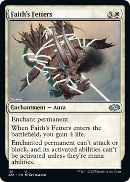 Faith's Fetters [Jumpstart 2022] | Cards and Coasters CA