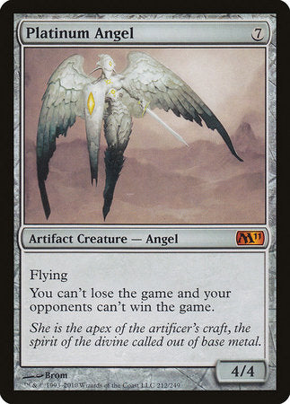 Platinum Angel [Magic 2011] | Cards and Coasters CA