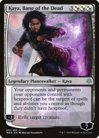 Kaya, Bane of the Dead [War of the Spark] | Cards and Coasters CA