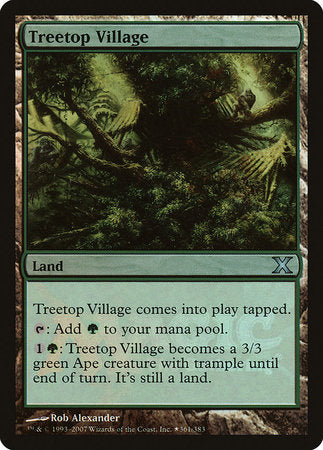 Treetop Village [Summer of Magic] | Cards and Coasters CA