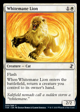 Whitemane Lion [Time Spiral Remastered] | Cards and Coasters CA