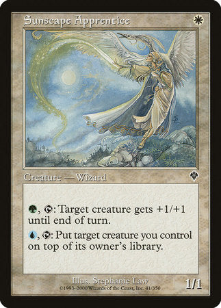 Sunscape Apprentice [Invasion] | Cards and Coasters CA