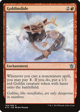 Goblinslide [Khans of Tarkir] | Cards and Coasters CA