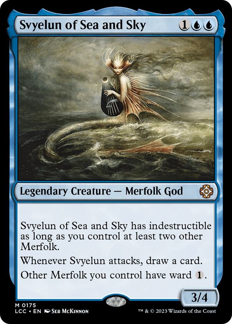 Svyelun of Sea and Sky [The Lost Caverns of Ixalan Commander] | Cards and Coasters CA