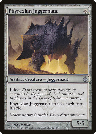 Phyrexian Juggernaut [Mirrodin Besieged] | Cards and Coasters CA