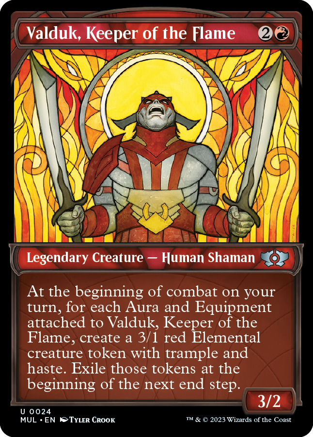 Valduk, Keeper of the Flame [Multiverse Legends] | Cards and Coasters CA