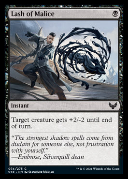 Lash of Malice [Strixhaven: School of Mages] | Cards and Coasters CA