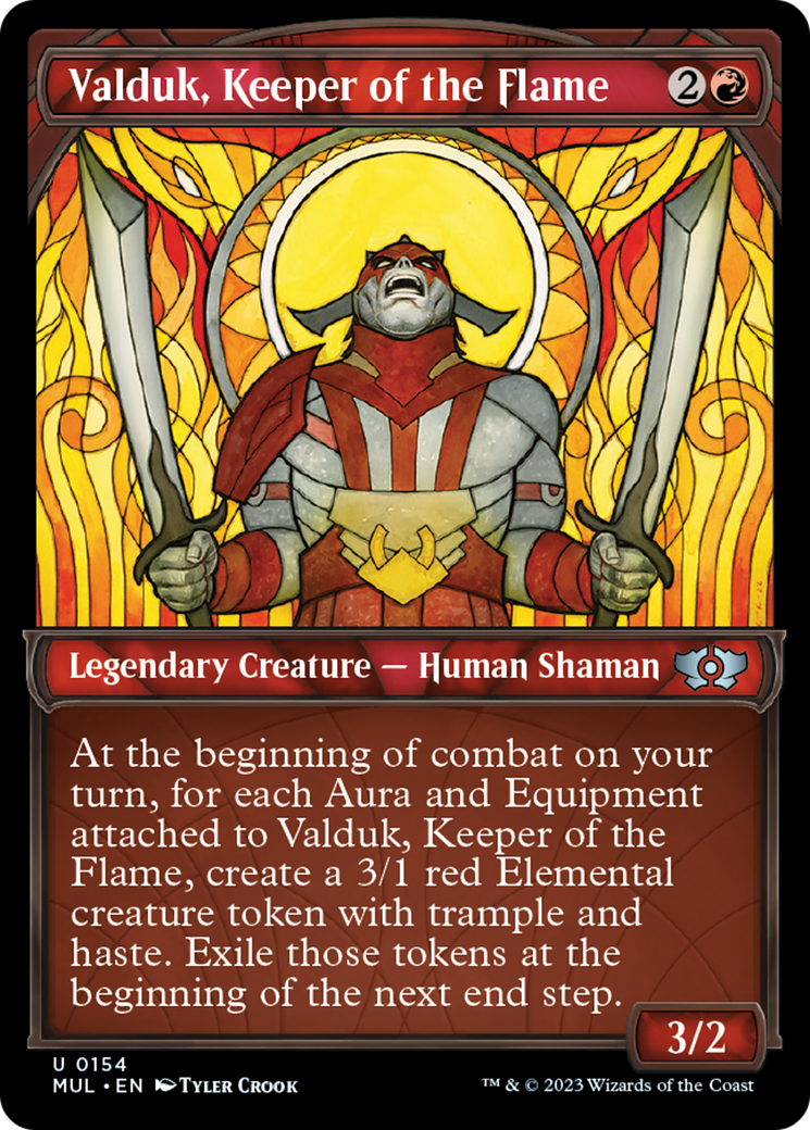 Valduk, Keeper of the Flame (Halo Foil) [Multiverse Legends] | Cards and Coasters CA