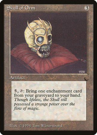 Skull of Orm [The Dark] | Cards and Coasters CA