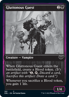 Gluttonous Guest [Innistrad: Double Feature] | Cards and Coasters CA