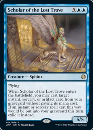 Scholar of the Lost Trove [Jumpstart] | Cards and Coasters CA