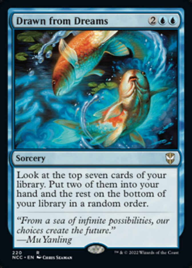 Drawn from Dreams [Streets of New Capenna Commander] | Cards and Coasters CA