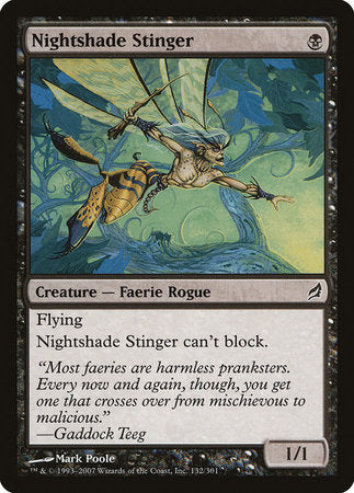 Nightshade Stinger [Lorwyn] | Cards and Coasters CA