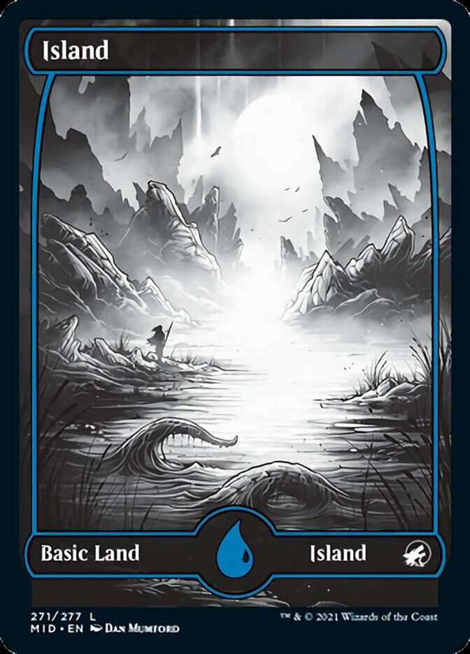 Island (271) [Innistrad: Midnight Hunt] | Cards and Coasters CA