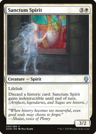 Sanctum Spirit [Dominaria] | Cards and Coasters CA